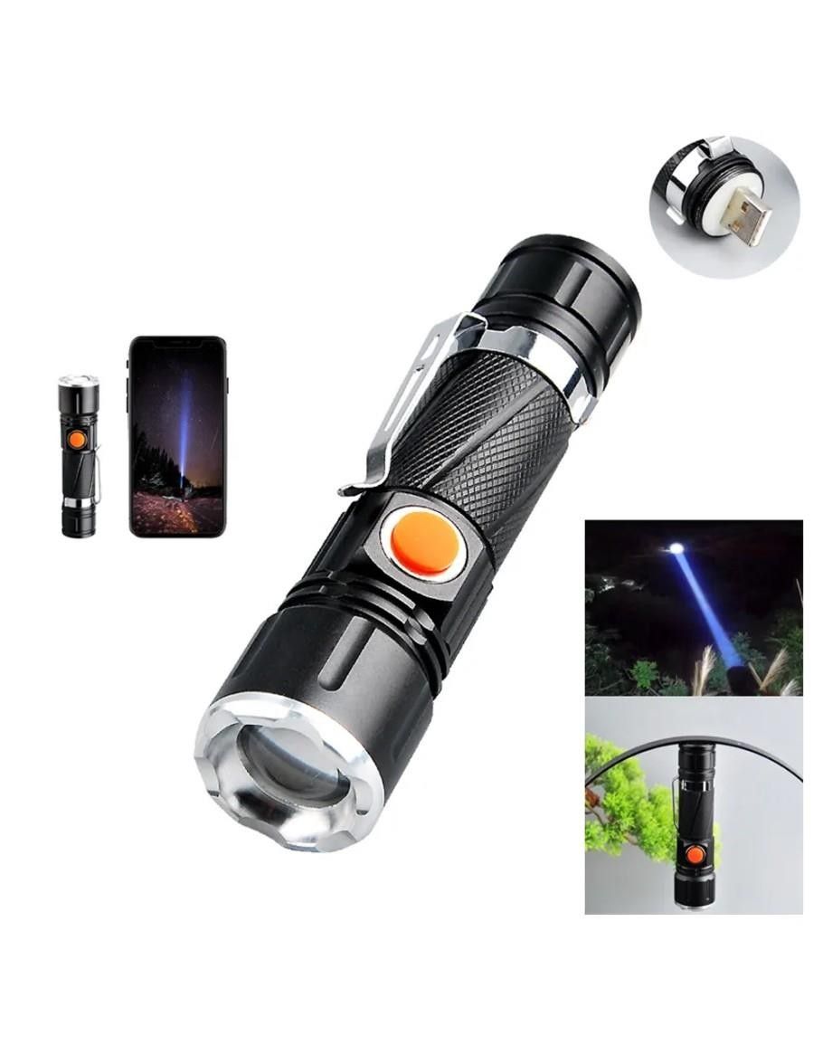 Watton WT-622 Şarjlı Metal El Feneri