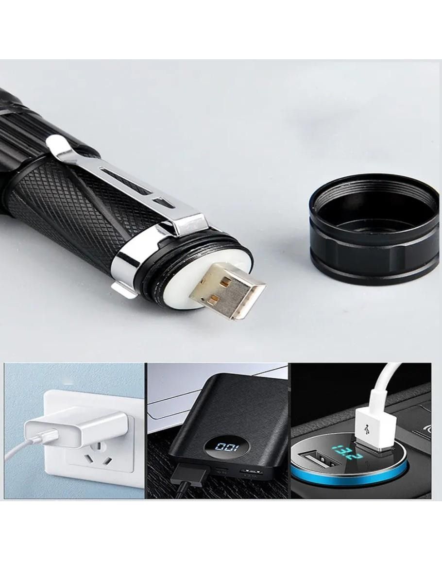 Watton WT-622 Şarjlı Metal El Feneri