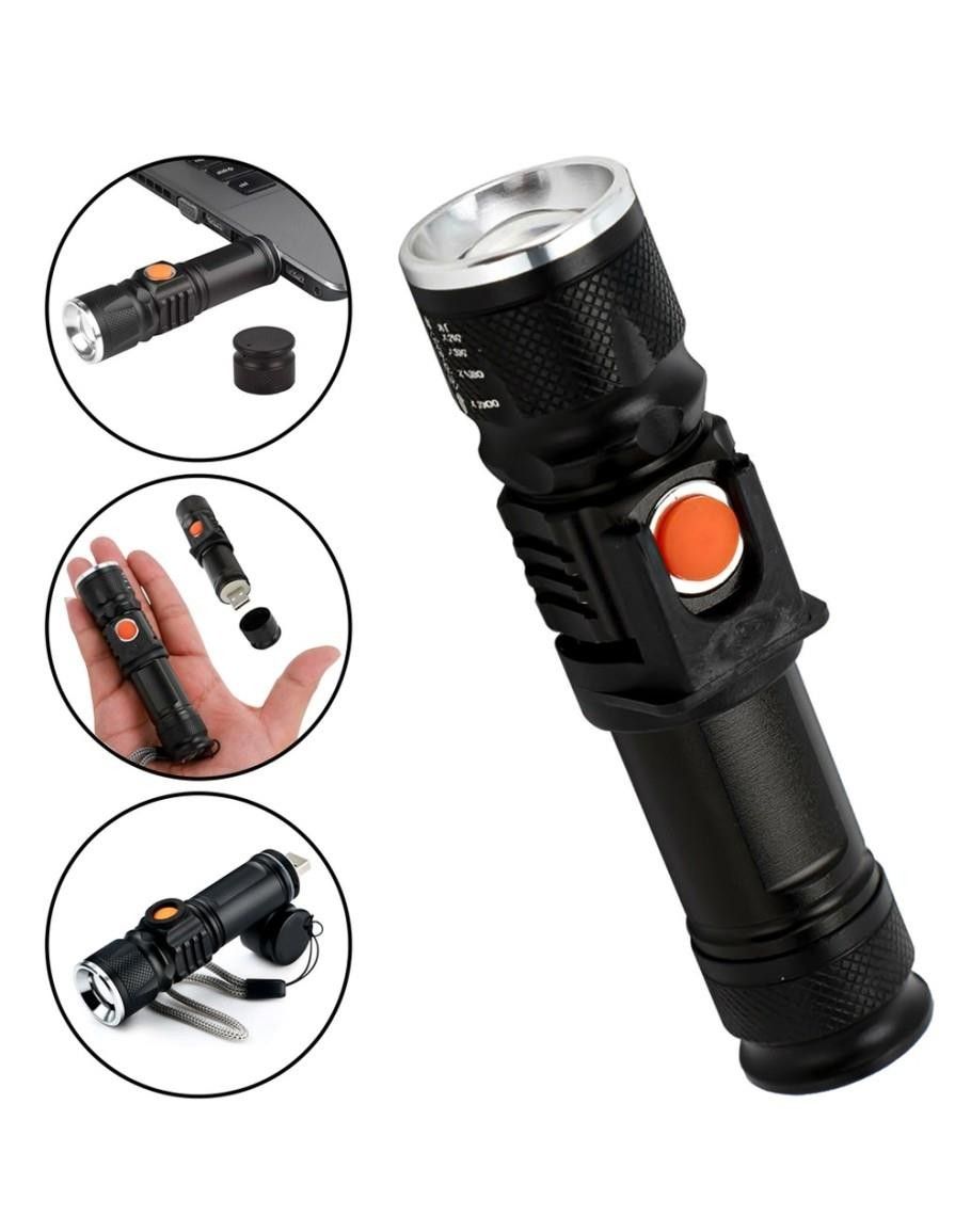 Watton WT-622 Şarjlı Metal El Feneri