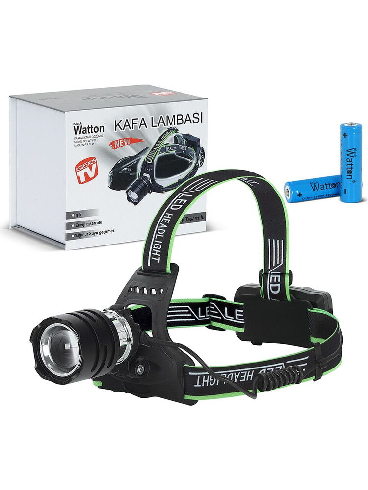 Watton WT-626 Şarjlı Kafa Lambası