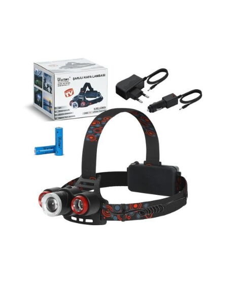 Watton WT-632 Şarjlı Kafa Feneri