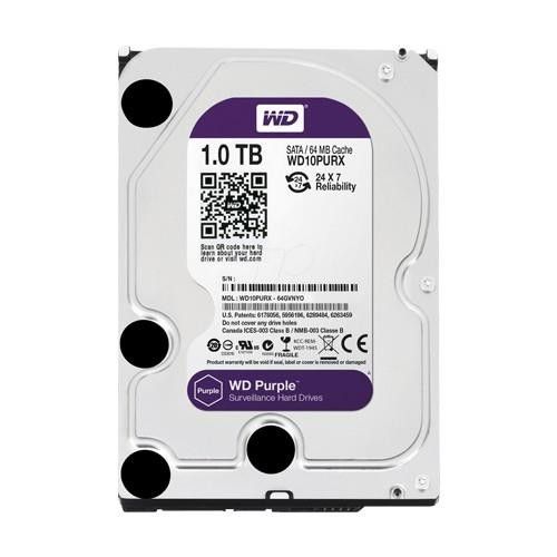 WD 3.5" 1Tb WD10PURU 5400Rpm 64Mb Sata Hdd