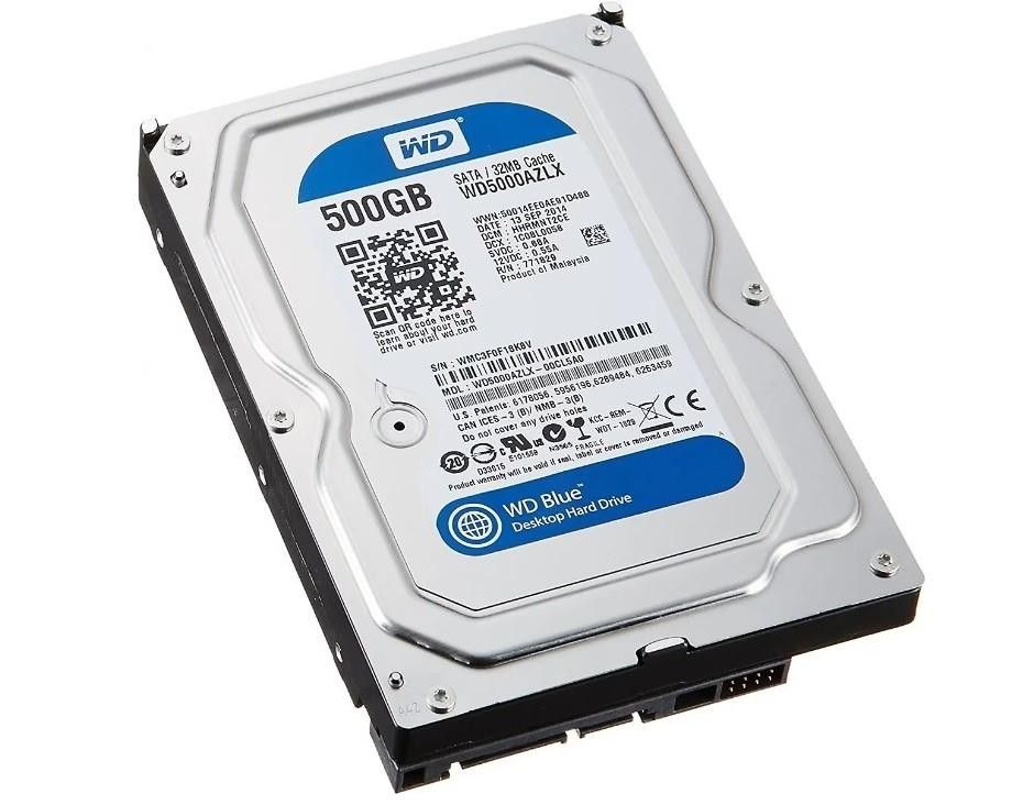 WD 3.5" 500Gb WD5000AAKX 7200Rpm 16Mb Sata3 Hdd