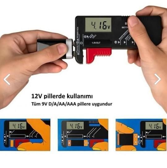 Wellhise BT-168 Pil Test Cihazı