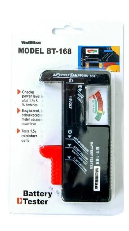 Wellhise BT-168D Dijital Pil Test Cihazı