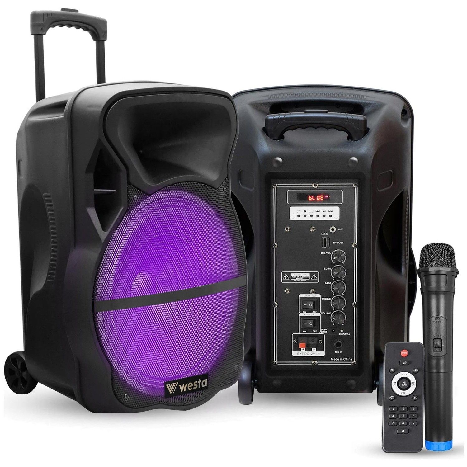 Westa WAP-1053E 10" 1 El Aktif Hoparlör