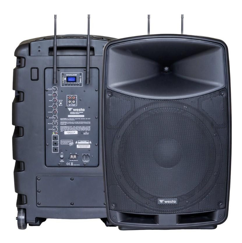 Westa WAP-12505 12" 2 El Aktif Port. Ses Sistemi