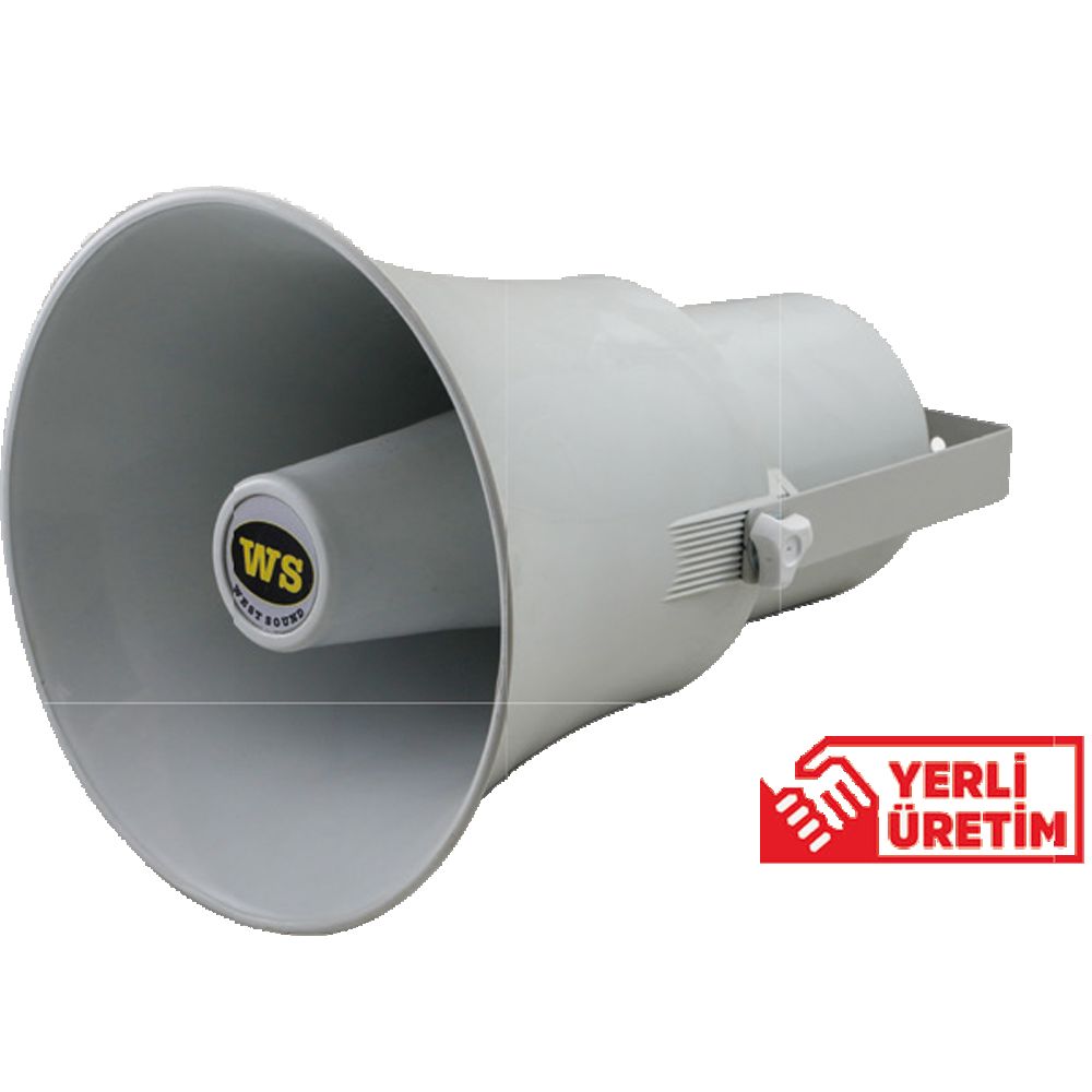 WestSound PHY-28 Plastik Yuvarlak Tip Horn Hoparlö