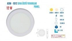 YCL ASM-1012G 12W Sıvaüstü Yuvarlak Günış LedPanel