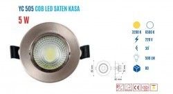 YCL YC-505G 5W Günışığı Sıvaaltı Cob Led Downlight
