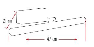 YCL YDA-710G 7W 40cm Led Tablo Apliği Gün Işığı