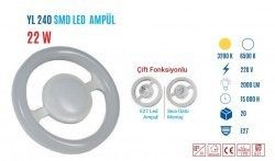 YCL YL-240G 24W E27 Günışığı Led Simit Ampul