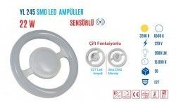 YCL YL-245G 24W E27 Sensörlü Günış Led Simit Ampul
