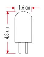 YCL YL-3203B 3W G9 220V Beyaz Led Kapsül Ampul