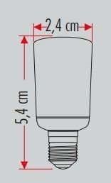 YCL YL-3302B 2W 220V E14 Led Kapsül Beyaz