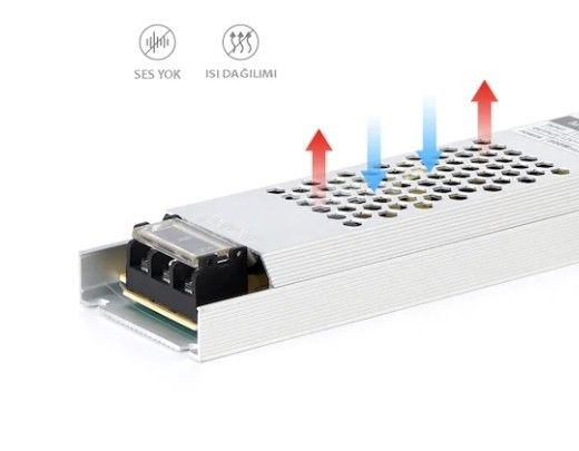 YCL YLT-S 3450 40A 480W 12V Ultra Slim Led Trafosu