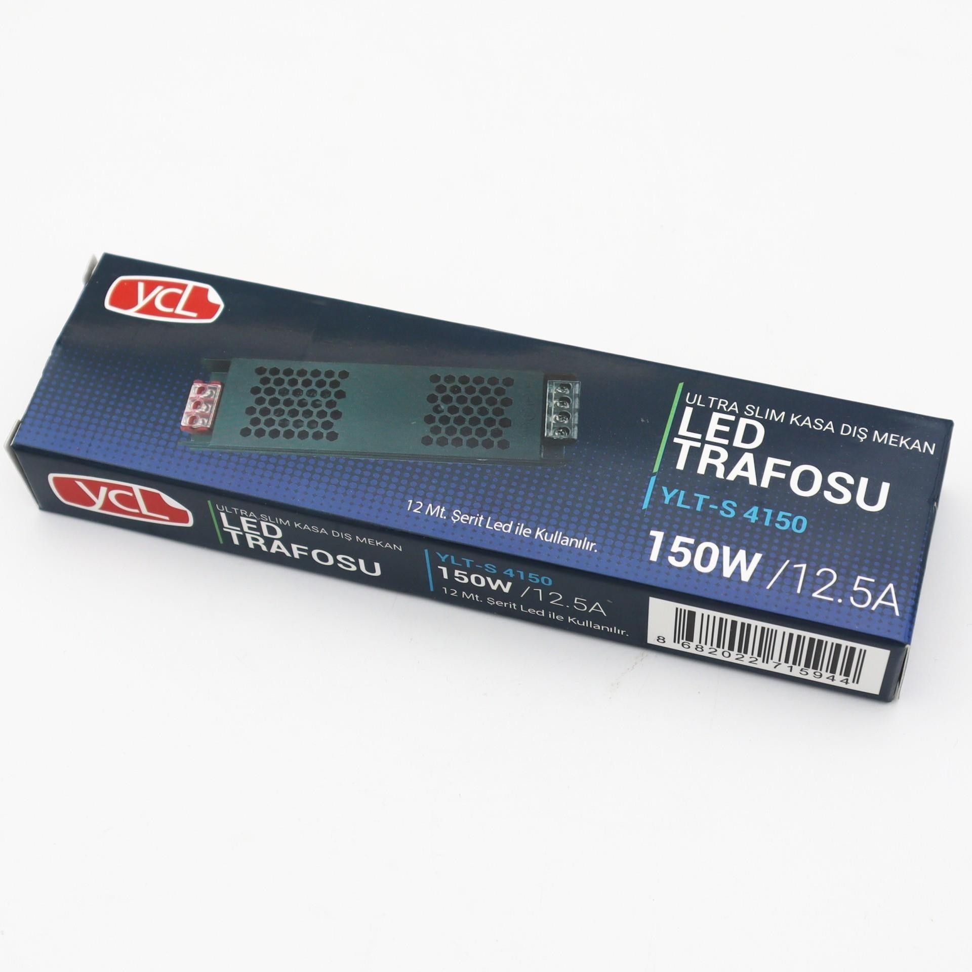 YCL YLT-S 4150 12.5A 150W 12V Slim Led Trafosu