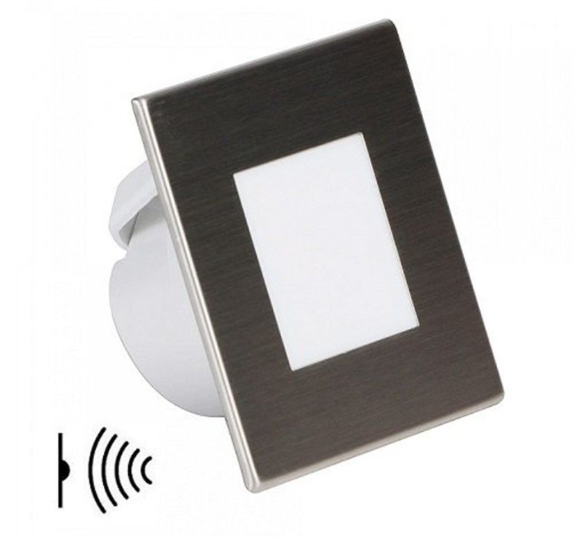 YCL YMA-1015B Sensörlü Kare Krom Led Armatür