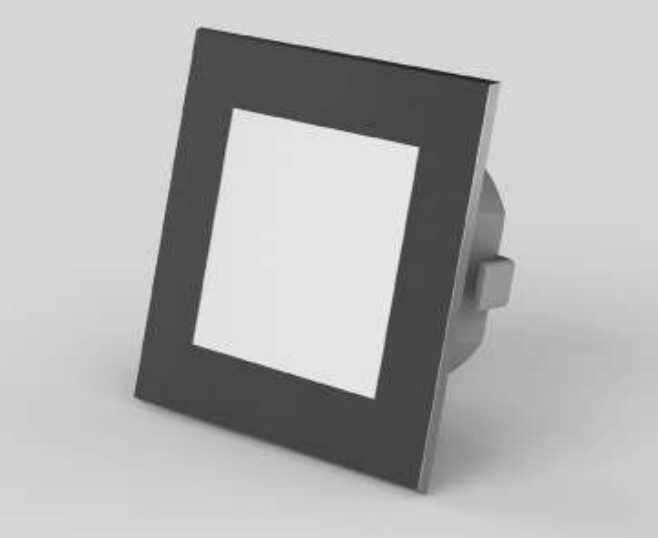 YCL YMA-1015G Sensörlü Kare Krom Led Armatür