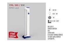 YCL YML-180 Şarjlı 8W Led Masa Lambası