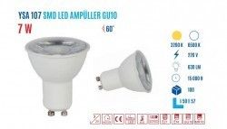 YCL YSA-107G 7W GU10 Günışığı Smd Led Çanak Ampul