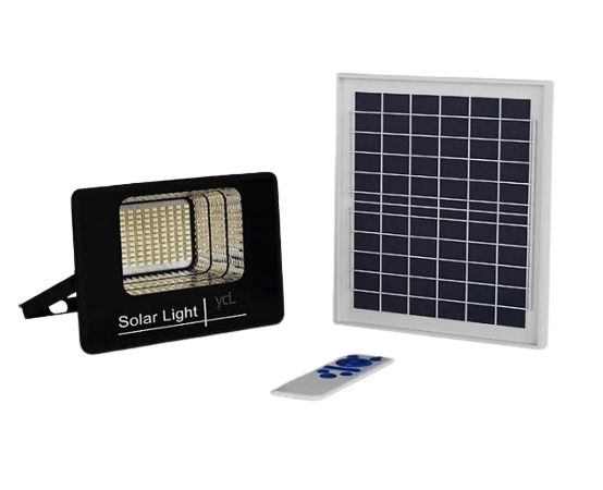 YCL YSP-150 150W Kumandalı Solar Projektör Beyaz