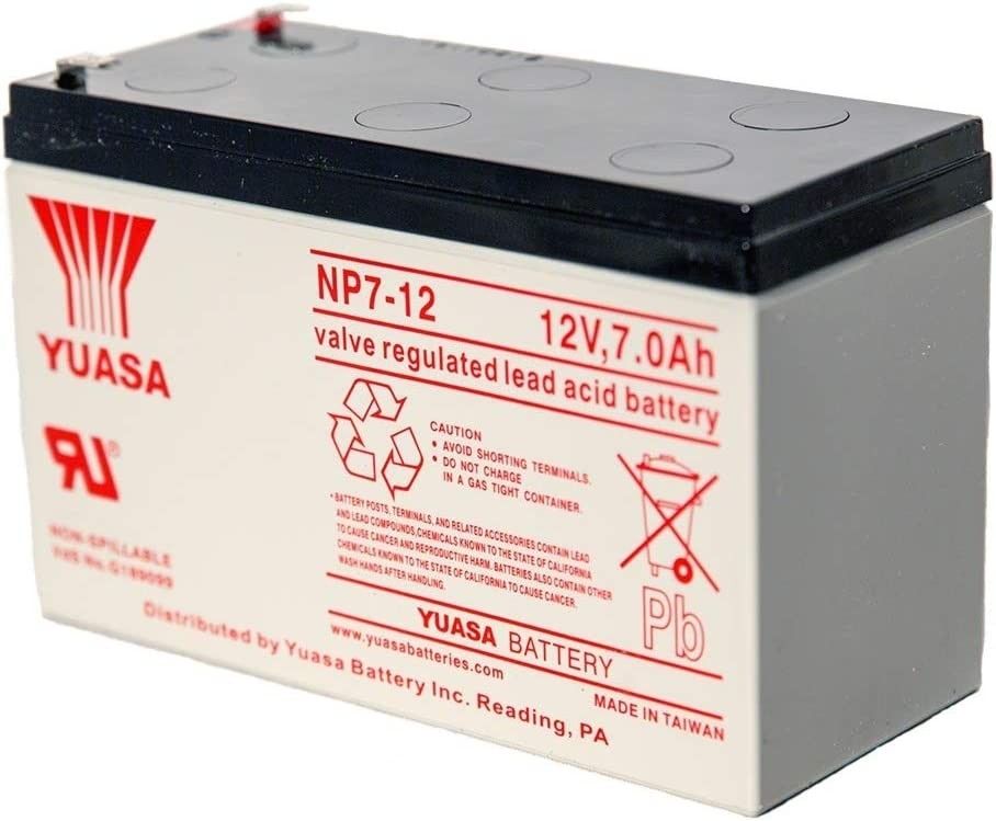 Yuasa 12V 7Ah NP7-12L Bakımsız Kuru Akü