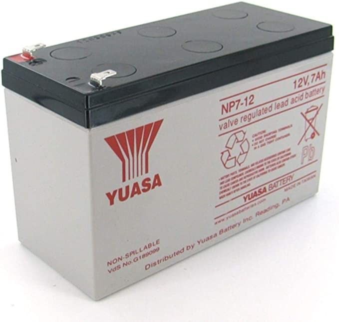 Yuasa 12V 7Ah NP7-12L Bakımsız Kuru Akü