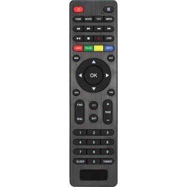 0220B - 0220C Redline EPG Tuşlu Uydu Kumandası
