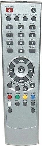 Zapp-525 (522 Aynı) Baff Uydu Alıcı Kumanda