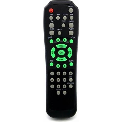 Zapp-614 Echosat Uydu Alıcısı Kumandası